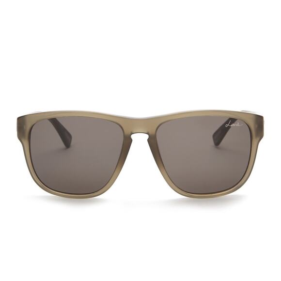 NWT Lanvin Brown Olive Sln 582 Wayfarer Sunglasses - Picture 1 of 13